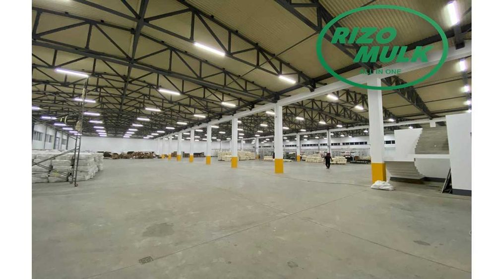 ХХХ  Аренда склад сдается в аренду 1300 м2 Собир Рахимов,Цена  6 у.е