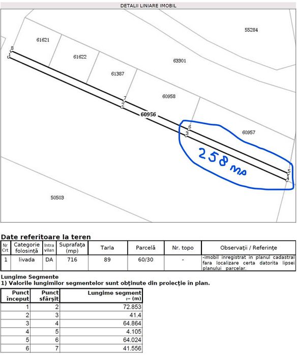 Vânzare teren intravilan + drum de acces – Baciu, jud. Cluj