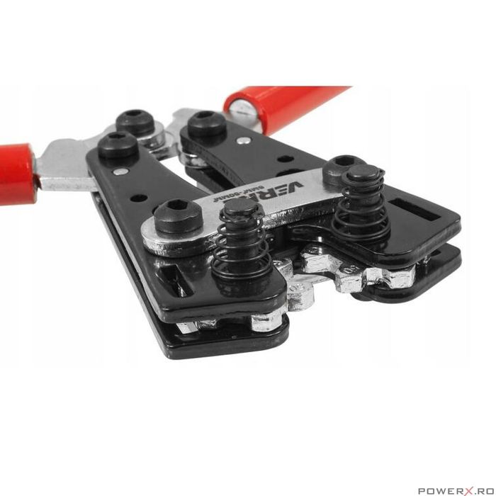 Cleste pentru sertizare, 6-50 mm, forta 8 tone, lungime 40cm, Verke
