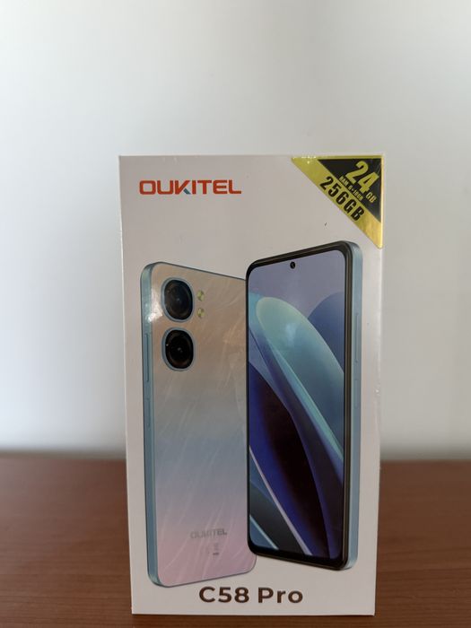 OUKITEL C58 Pro, 24GB RAM, 256GB ROM, 6,7 inch, 50MP + 8MP, 5150mAh, Dual SIM - Nou/sigilat