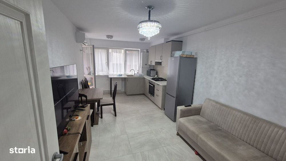 3 camere mobilat si utilat+loc parcare