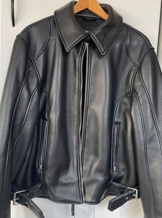 НОВО  Кожено Яке  ZARA