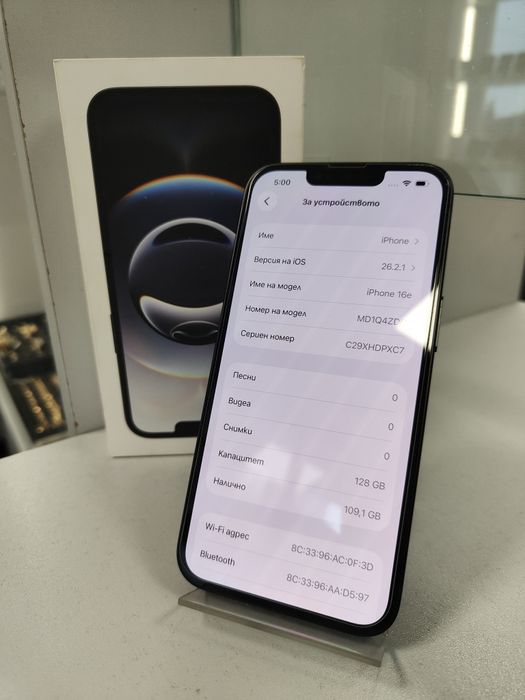 Iphone 16e 128gb 100%