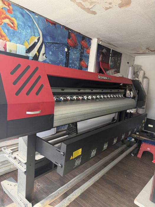 Продается станок для широкоформатной печати ICONTEK