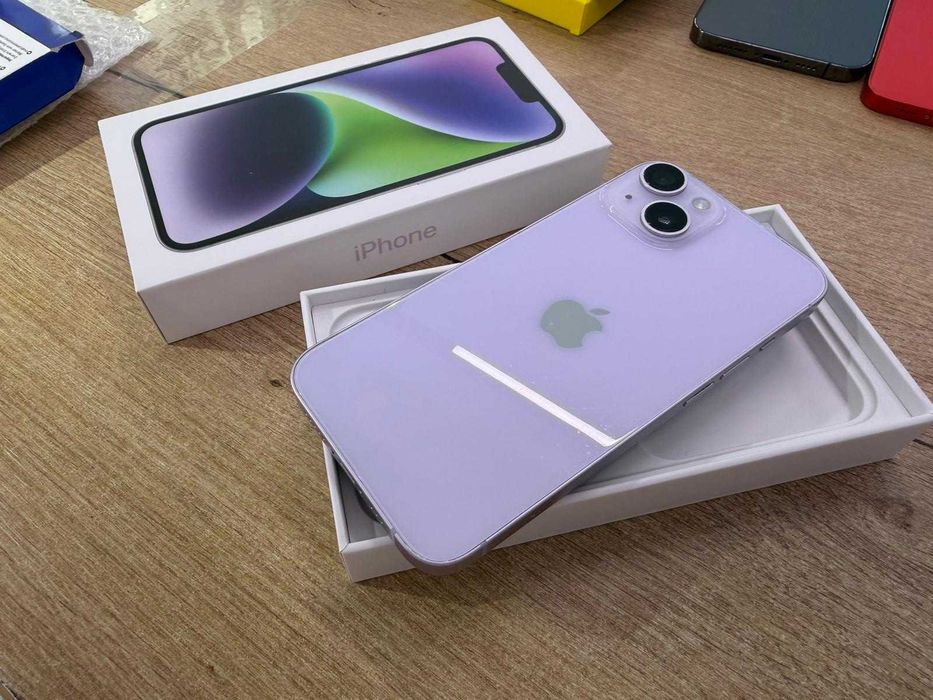 iPhone 14 128GB Purple – Baterie 97% – Stare Foarte Bună – Garanție 24 Luni