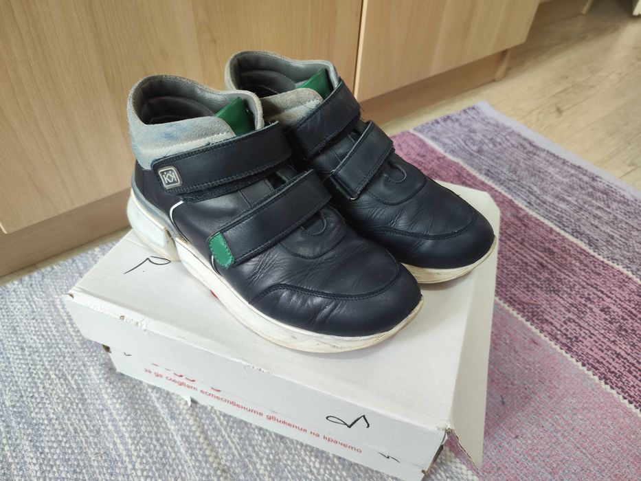 Тъмносини боти Колев и колев 39 номер  за момче