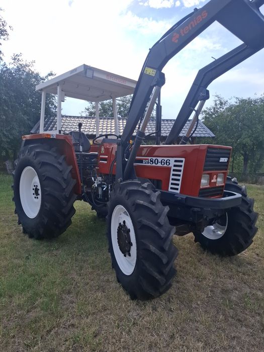 Tractor Fiat 80-66 cu încărcător frontal
