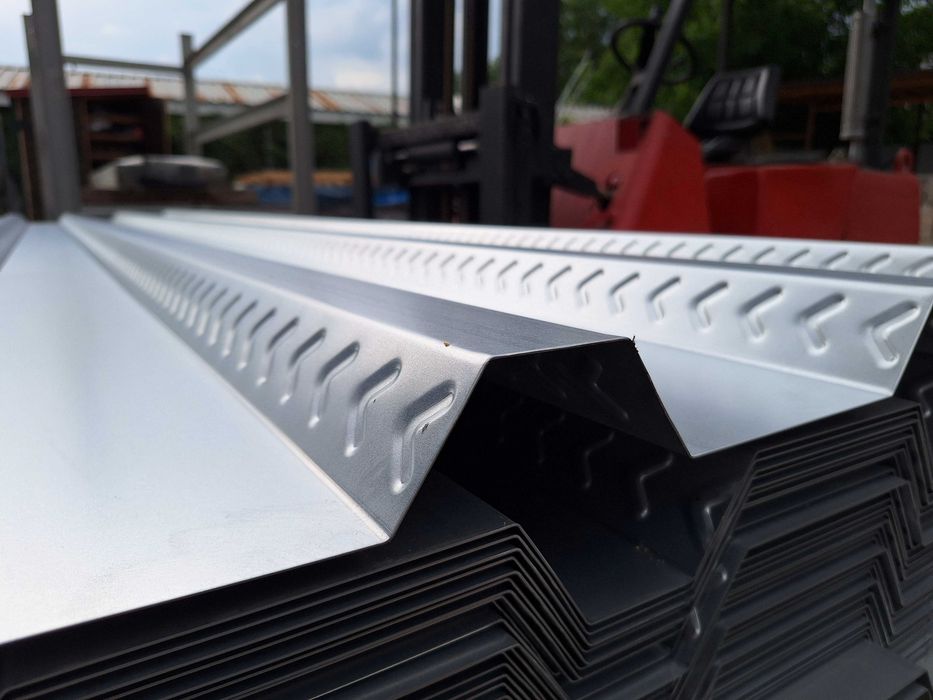 Оставащ кофраж от трапецовидна поцинкована ламарина TR50, TR73 и TR100