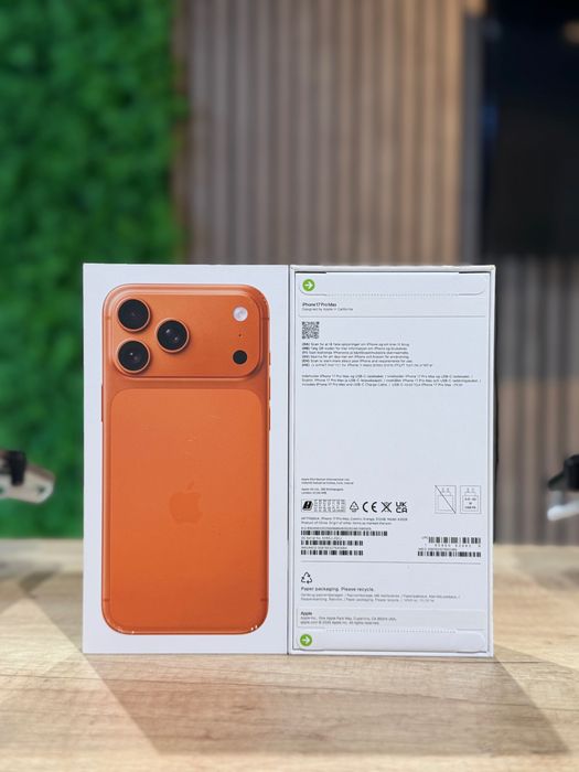 iPhone 17 PRO MAX 512Gb Cosmic orange/Nou/Garanție 12 luni @atsgsm.ro
