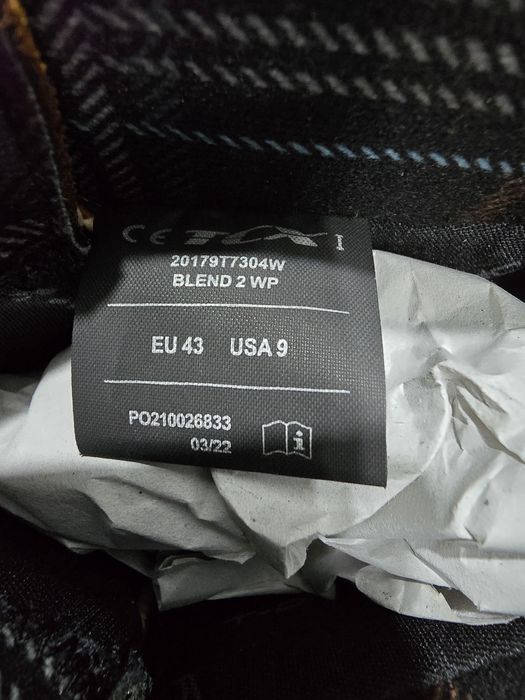 Ghete moto TCX Blend 2 WP T-Dry 43