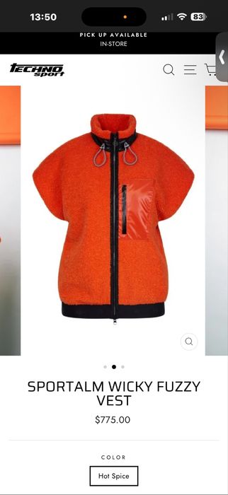 Vesta dama Sportalm Wicky Fuzzy,impecabila ,ca noua !