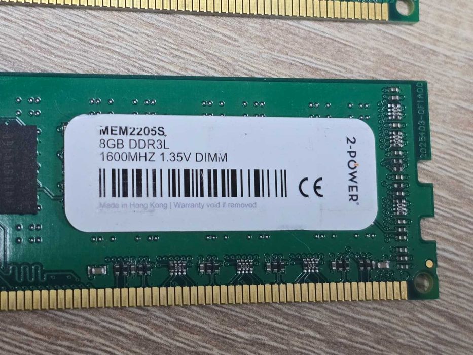 Kit memorie RAM 2-Power 16GB (2x8GB) DDR3L 1600MHz 1.35V DIMM desktop