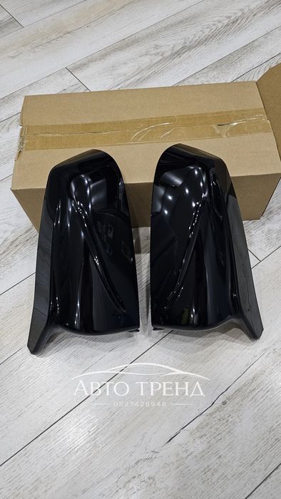 Капаци за огледала Бмв Е60 E61 / Тунинг пияно лак  batman kapaci Bmw E60 E61