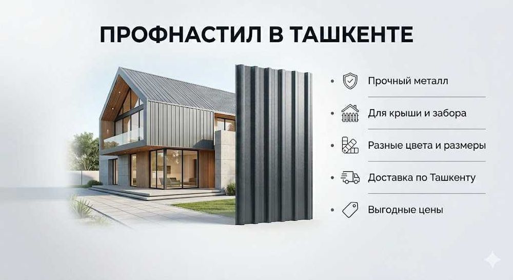 Рангли профнастил |Rangli Profnastil ишлаб чиқарувчидан арзон sifatli