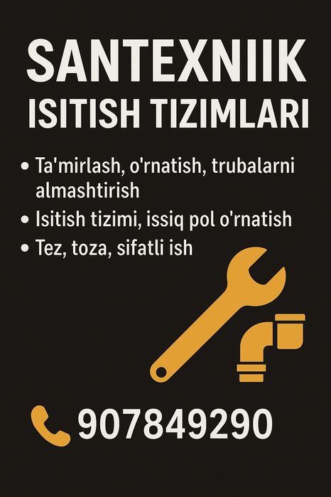 Isitish va Santexnika Xizmatlari