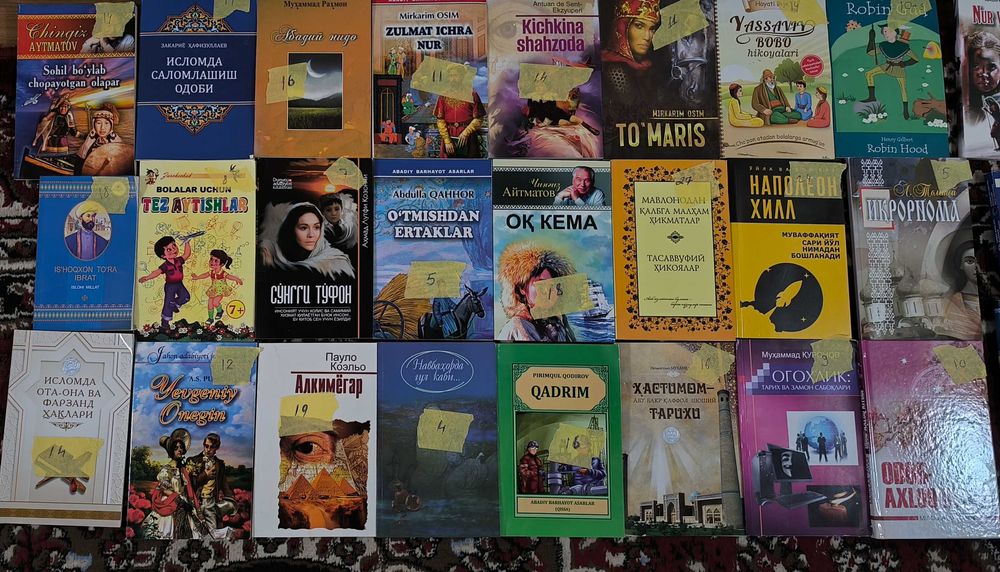 Kitoblar optom sotiladi holati yangi