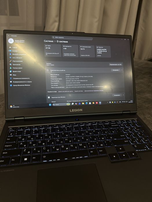 Lenovo Legion 5 Ноутбук