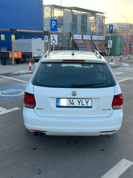 Vand golf 6 2.0 diesel 140 cp  2012