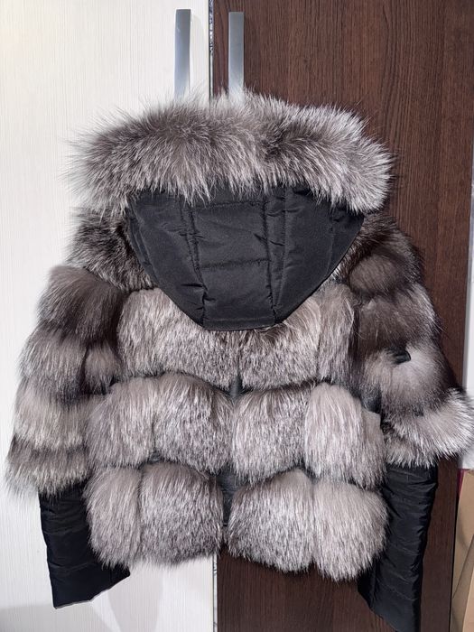 Blană naturală Vulpe Argintie