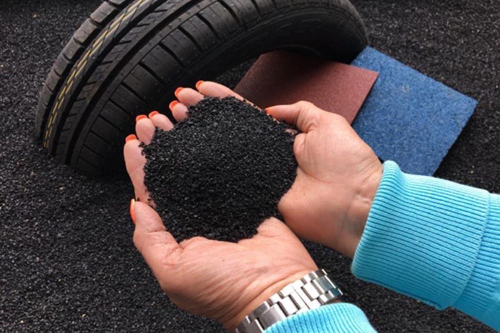 Линия по переработки автомобильных шин