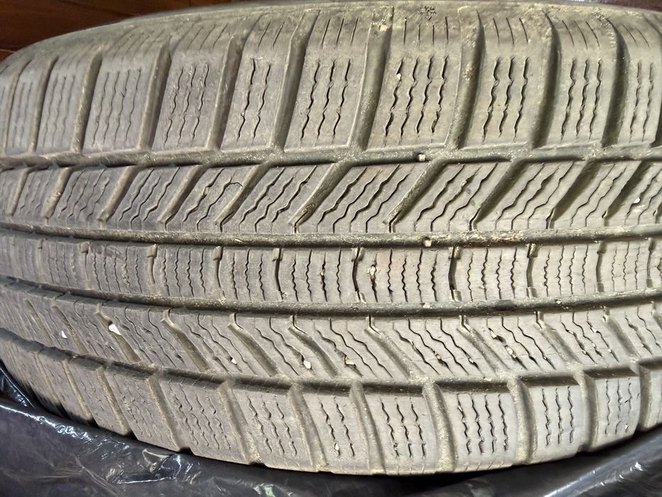 Jante originale Audi cu cauciuc iarna Continental 205/60/R16 dot 31.22 stare impecabila
