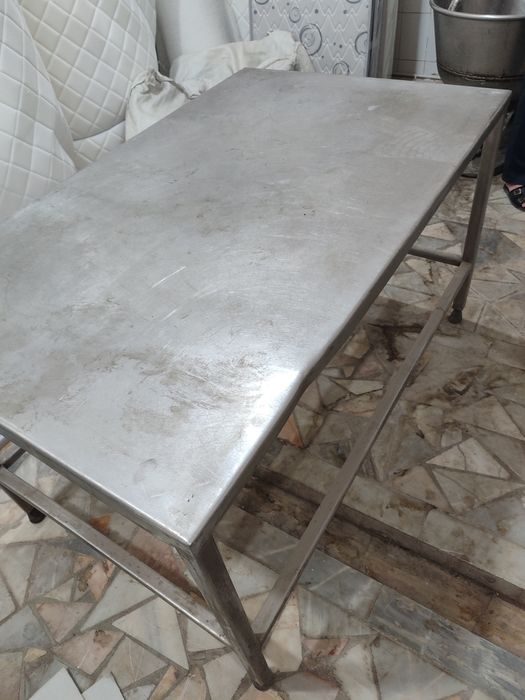 стол из нержавеющей стали для пищевого производства