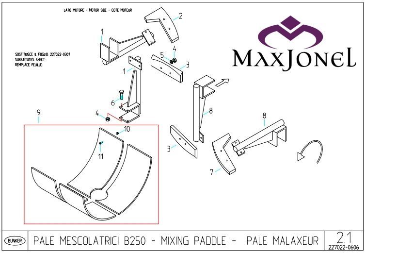 Piese schimb pompa sapa Tragen Bunker