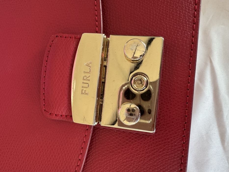 Чанта Furla червена