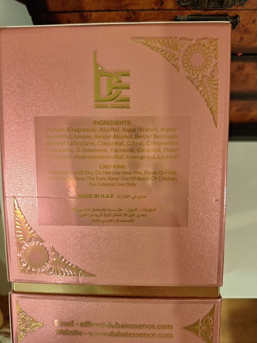 Extract parfum din Dubai