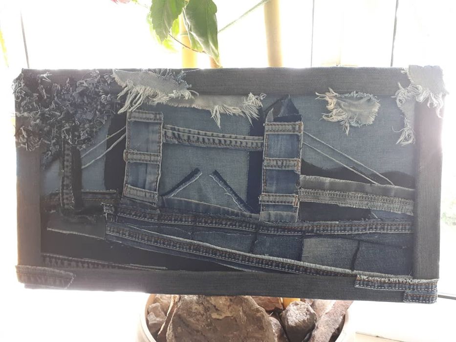 Картины из джины