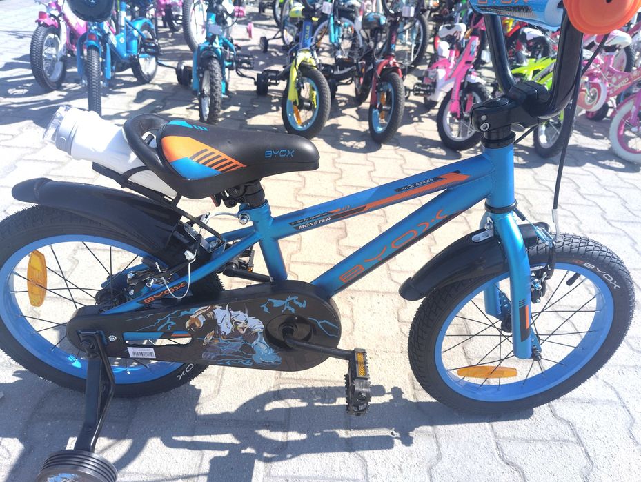 BYOX Велосипед 16" MONSTER син