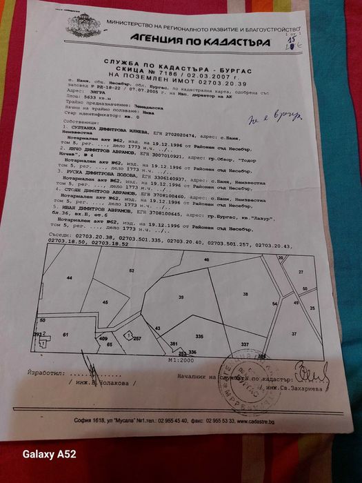 Продавам  парцел в местността Зигра в село Баня Бургаска област
