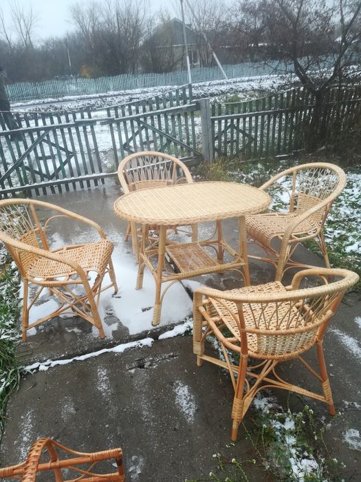 Плетёная мебель из ивы