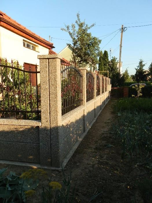 gard placi piatra mozaic