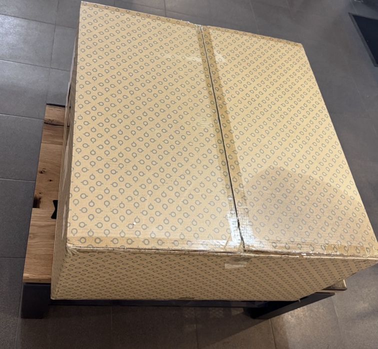 НОВА! Дизайнерска таванна лампа с кехлибарени стъклени балони 12x G9