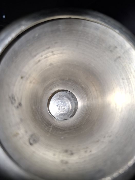 Pahar stil cupa din zinc raza interioara 6.5 cm inaltime 11 cm