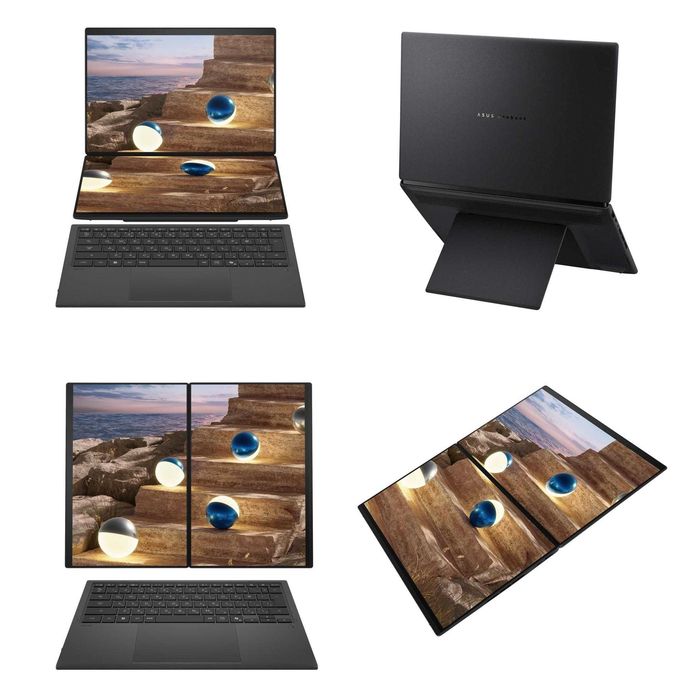 ASUS Zenbook Duo 14.0" OLED 3K 144Hz Ultra 9-386H LPDDR5X 32GB SSD 1TB