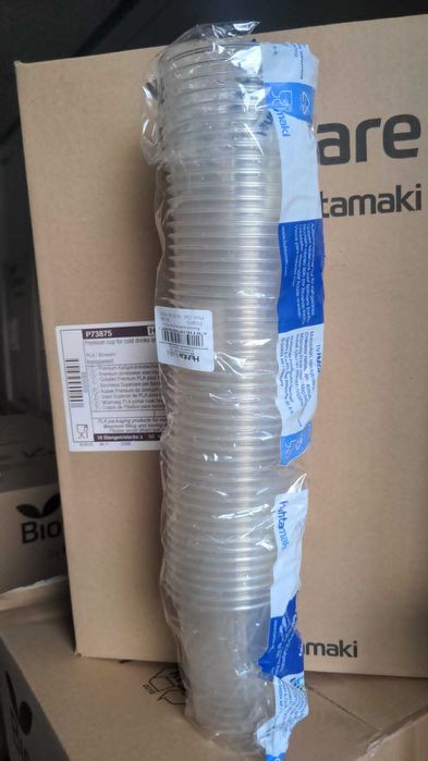 Pahare plastic 300 ml / 0,3 l , pentru băuturi reci