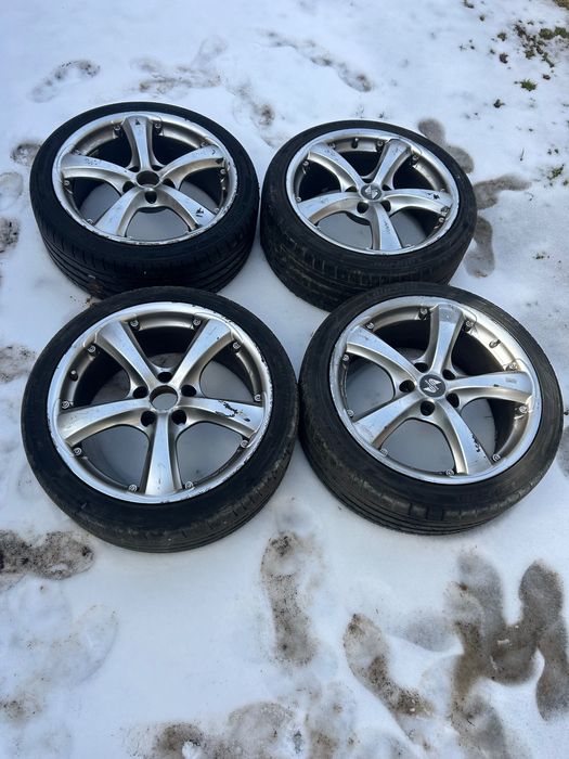 18” алуминиеви джанти 5x112 с летни гуми 225/40/18