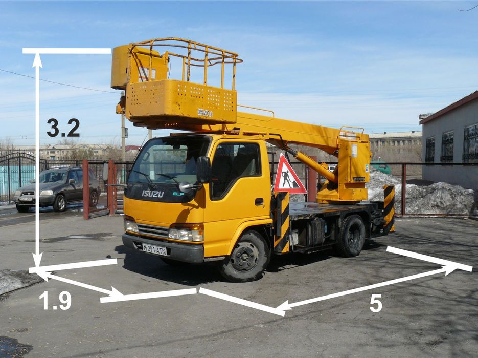 Автовышка для высотных строительно-монтажных работ, Караганда, 24/7.