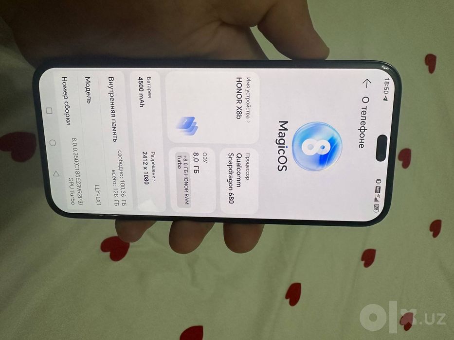 Honor x8b  Ideal