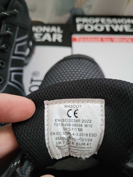 Pantofi Protecție MASCOT Footwear Energy S1PS - NOI - Mărimea 41