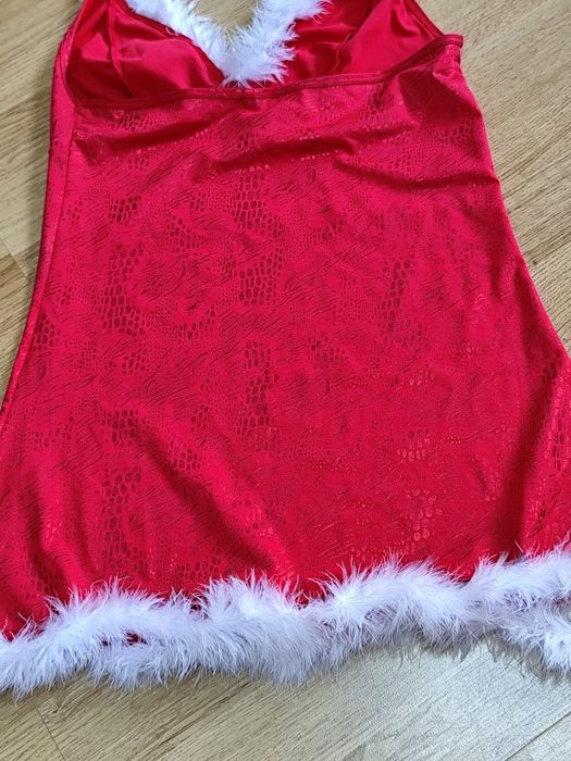 Costum Crăciuniță cu blăniță