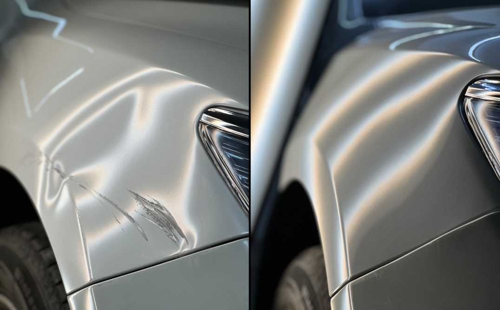 Ремонт царапин полимером - Кузовной ремонт без покраски Алматы