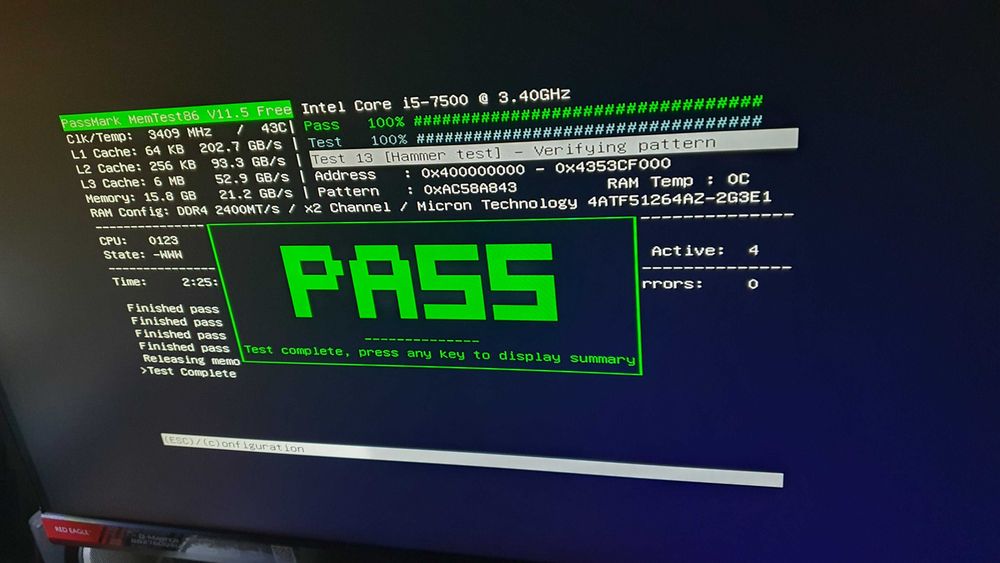 kit intel q270 + i5 7500 + 16gb ddr4 + ssd 256gb Garantie