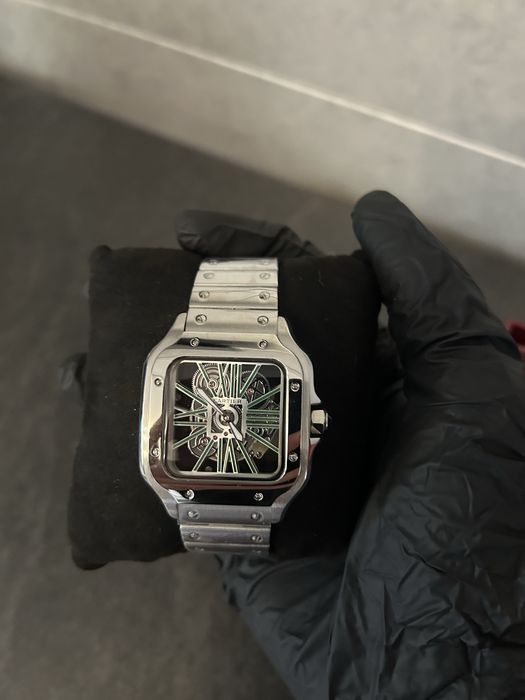Cartier Santos Skeleton