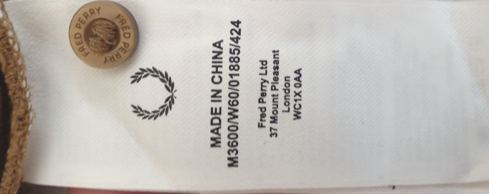 Fred Perry Pique Cotton Mens Size 2XL ОРИГИНАЛ! Мъжка Тениска!