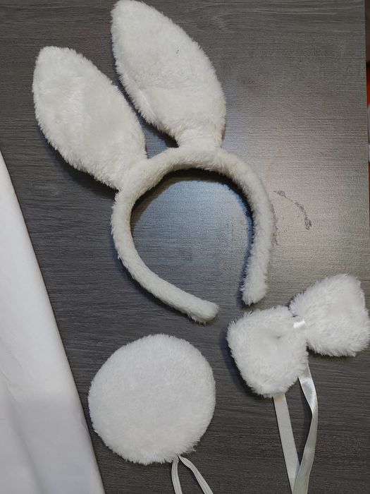 Новогодний ободок зайка, лягушка