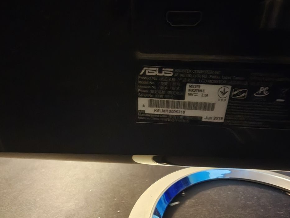 Monitor ASUS MX279HE  27inch