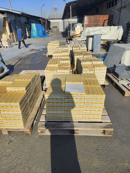 Брусчатка тактельная / тротуарная плитка таклельная